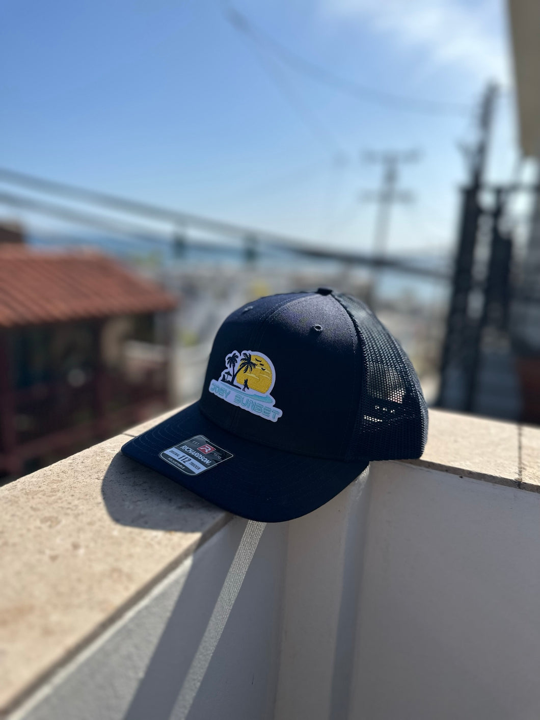 Navy Trucker Hat